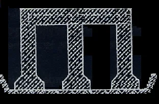 ayak temeller kesiti