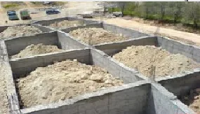 rijit radye temel (hücresel) uygulama ve dolgusu