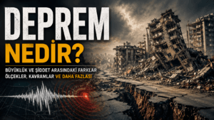 Deprem, richter ölçeği, moment magnitude, deprem şiddeti, deprem büyüklüğü