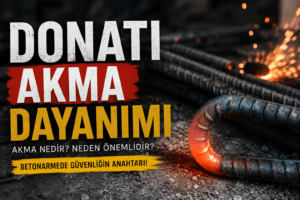 Donatı akma dayanımı, çeliğin plastik şekil değiştirmeye başladığı andaki gerilme değeridir ve betonarme tasarımında en önemli mekanik özelliklerden biridir.