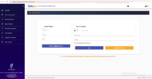 web tapu giriş ekranı, ana panel