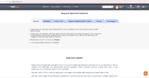 web tapu web sitesindeki okuma anlatım kısmı web tapu kullanma kılavuzu