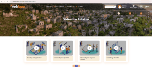 web tapu web sitesindeki video ile anlatım kısmı