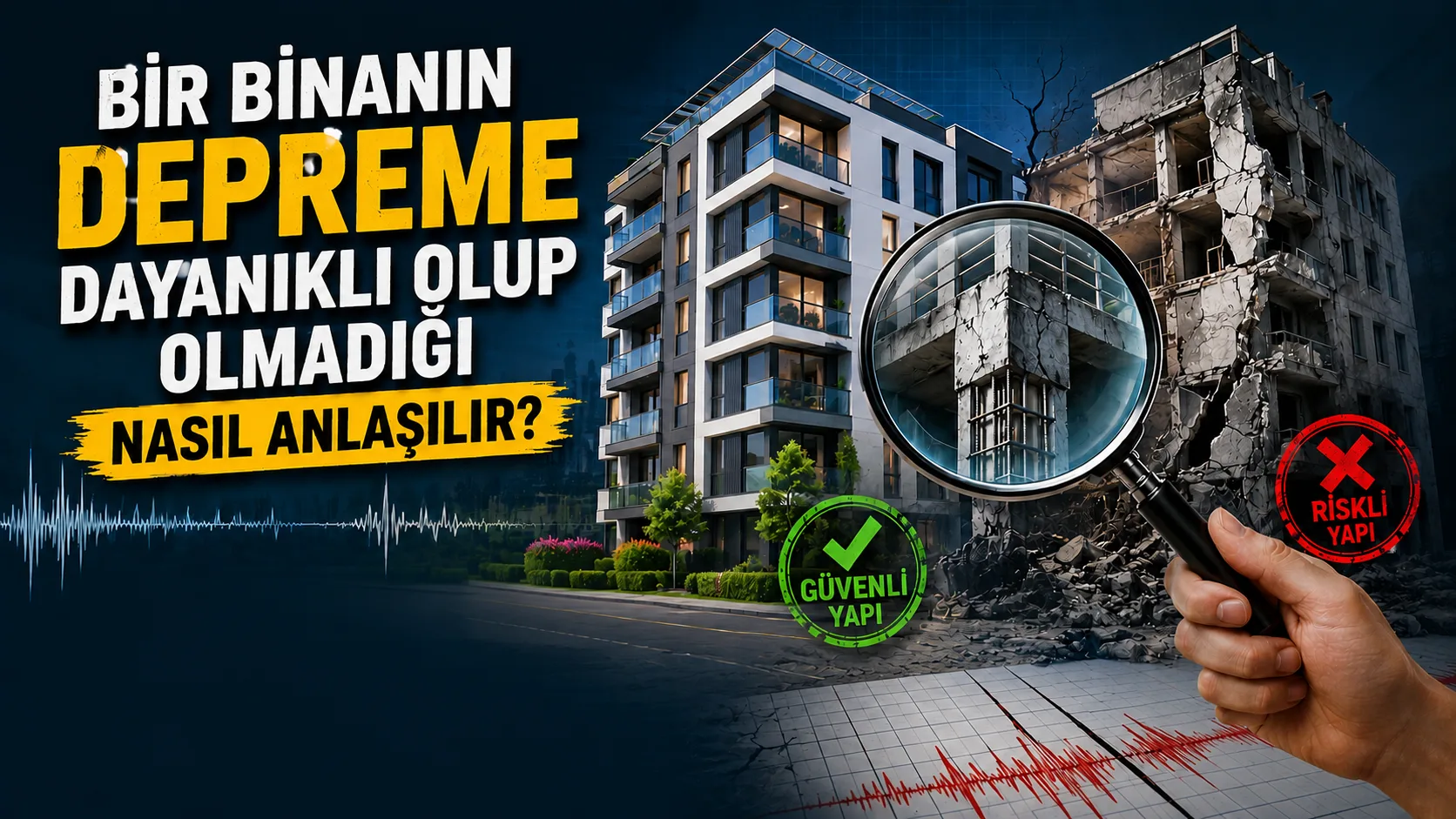Bir Binanın Depreme Dayanıklı Olup Olmadığı Nasıl Anlaşılır