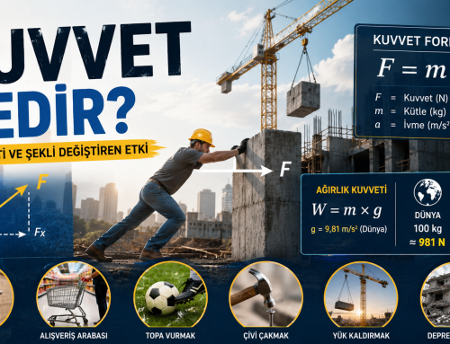 Kuvvet Nedir? Kuvvetin Tanımı, Özellikleri ve Günlük Hayattaki Örnekleri