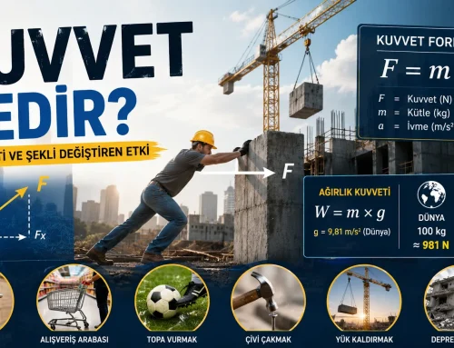 Kuvvet Nedir? Kuvvetin Tanımı, Özellikleri ve Günlük Hayattaki Örnekleri