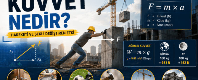 Kuvvet Nedir Kuvvetin Tanımı, Özellikleri ve Günlük Hayattaki Örnekleri