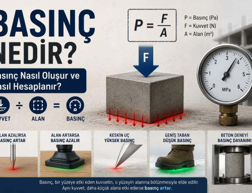 Basınç Nedir? Basınç Nasıl Oluşur ve Nasıl Hesaplanır?