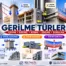 Gerilme Türleri, çekme, basınç, kesme, eğilme, burulma