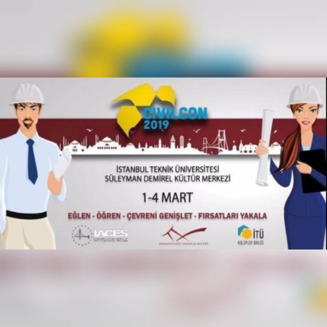 ! HAZIR OLUN!
İTÜ Mühendisliğe Hazırlık Kulübü olarak bu yıl 14.sünü gerçekleştireceğimiz CivilCon'19 için başvurular açıldı.
Eğlen, öğren, çevreni genişlet, fırsatları yakala mottolarıyla yola çıkan CivilCon, uluslararası katılımcılarıyla sizlere kapılarını açıyor. Sen de bizimle bu heyecanı paylaşmak istiyorsan 1-4 Mart tarihlerini takvimine kaydet, Süleymen Demirel Kültür Merkezi'nde bizimle buluş.
Ayrıntılı bilgi ve başvuru için http://civilcon.itumhk.com